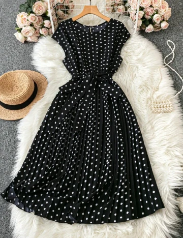 Rochie medie SHEIN CURVE, negru