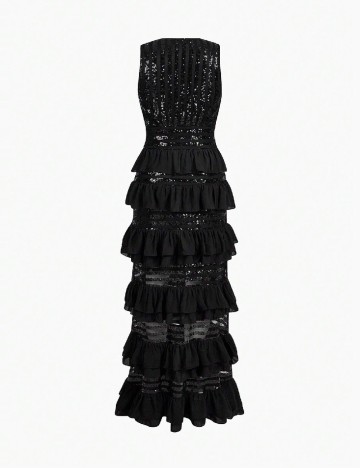 Rochie lunga MOTF, negru