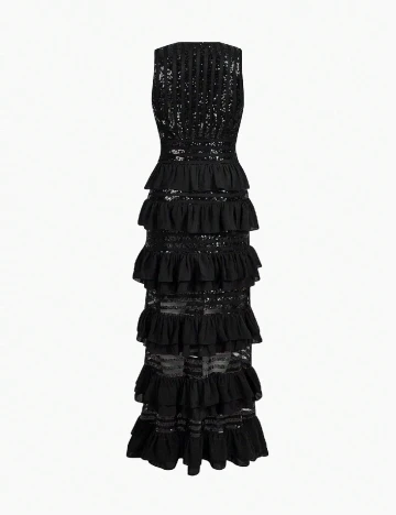 Rochie lunga MOTF, negru