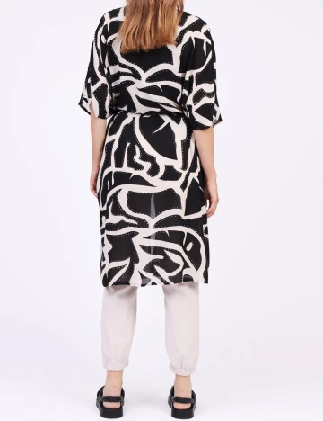 Kimono Comma, negru