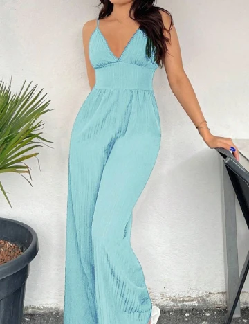 Salopeta SHEIN, albastru