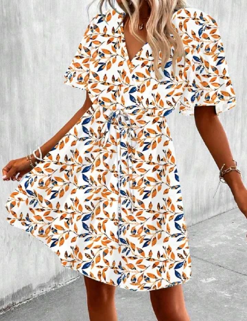Rochie scurta SHEIN, alb