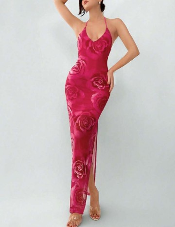 
						Rochie lunga SHEIN, roz