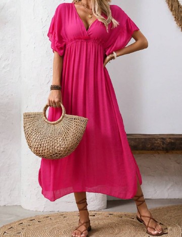 
						Rochie medie SHEIN, roz