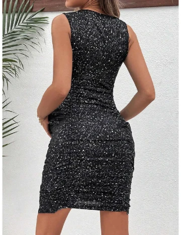 Rochie scurta SHEIN Maternity, negru