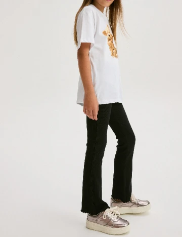 Pantaloni Reserved, negru