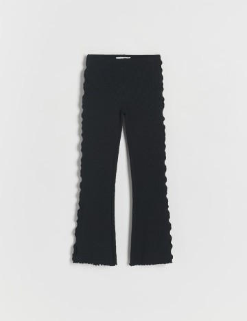 Pantaloni Reserved, negru