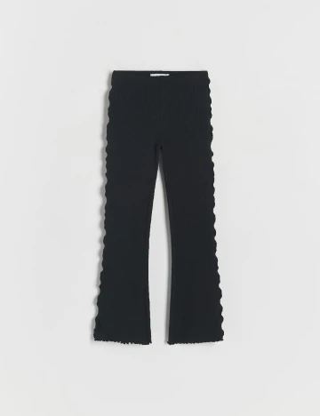 Pantaloni Reserved, negru