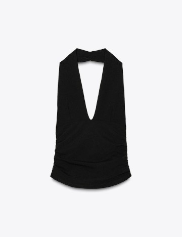 Top Zara, negru