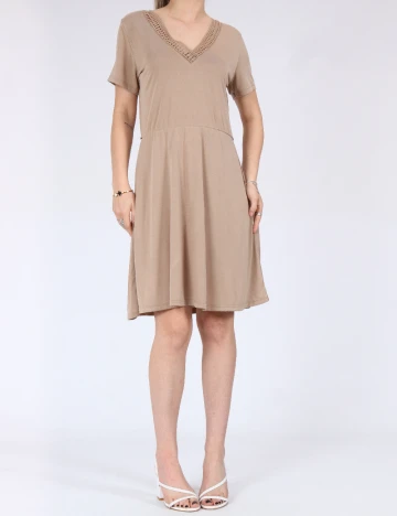 Rochie scurta Vero Moda, maro