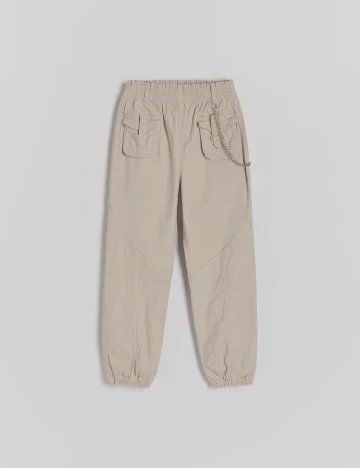 Pantaloni Reserved, bej