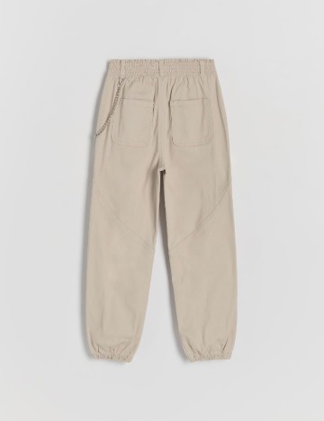 Pantaloni Reserved, bej