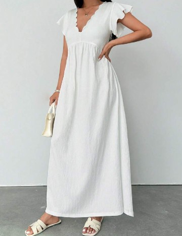 
						Rochie lunga SHEIN, alb