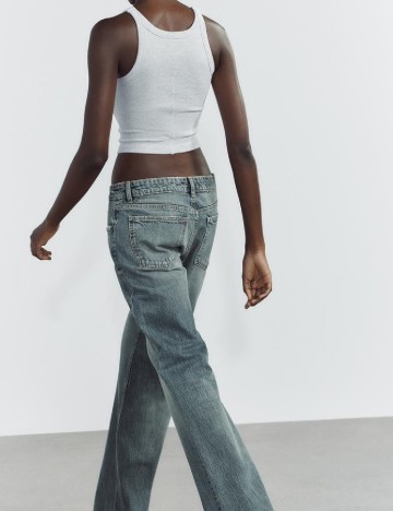 Top Zara, gri