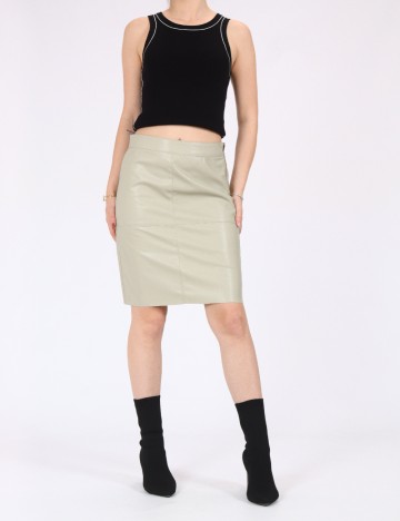 Fusta Vero Moda, verde deschis
