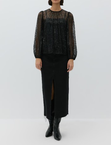 Bluza Reserved, negru