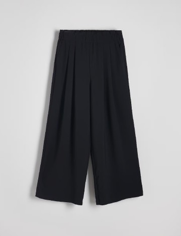 Pantaloni Reserved, negru