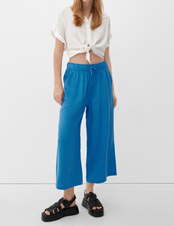 
						Pantaloni Q/S, albastru