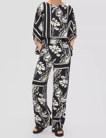 Pantaloni s.Oliver, negru