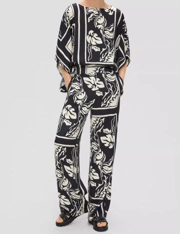 Pantaloni s.Oliver, negru