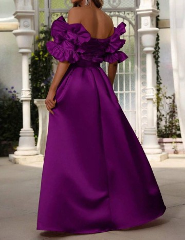 Rochie lunga Faeriesty, mov