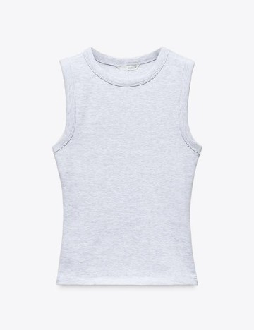 Top Zara, gri