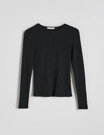 Bluza Reserved, negru