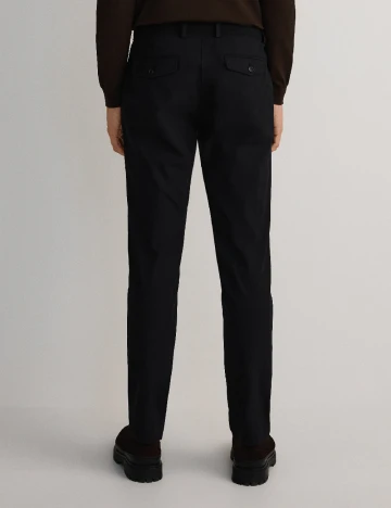 Pantaloni Reserved, negru