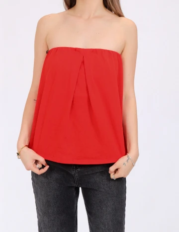 Top Vero Moda, rosu Rosu