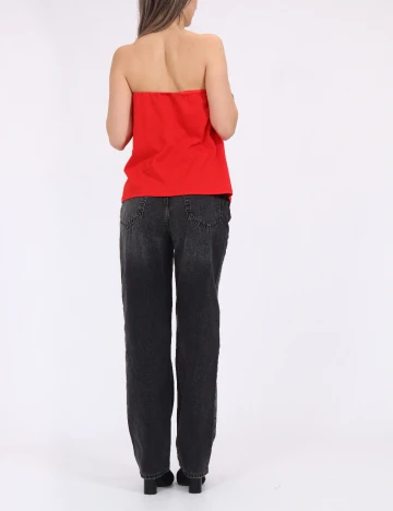 Top Vero Moda, rosu Rosu