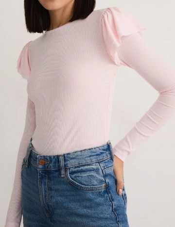 Bluza Reserved, roz Roz