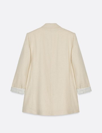 Sacou Oversize Zara, bej