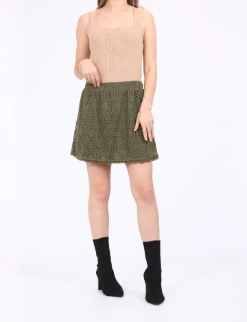 Fusta Vero Moda, verde