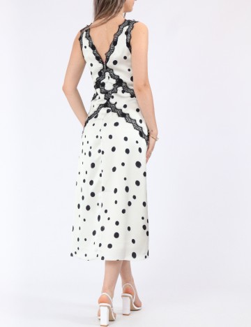 Rochie medie Coast, ecru