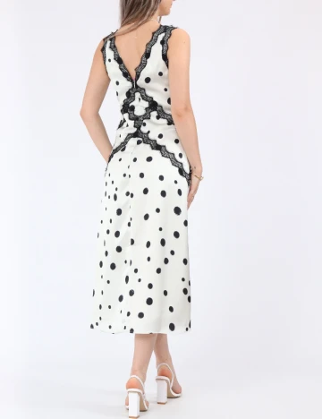 Rochie medie Coast, ecru