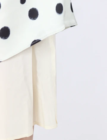 Rochie medie Coast, ecru