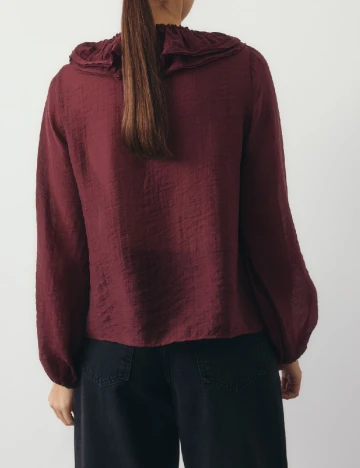Bluza Reserved, visiniu Rosu