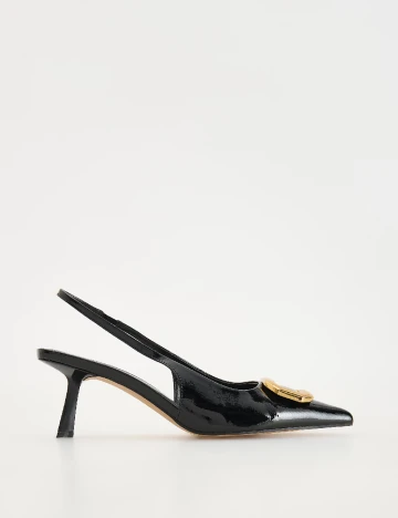 Pantofi Reserved, negru