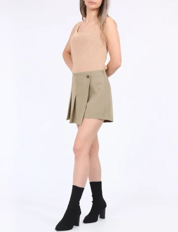 Fusta pantalon Only, verde