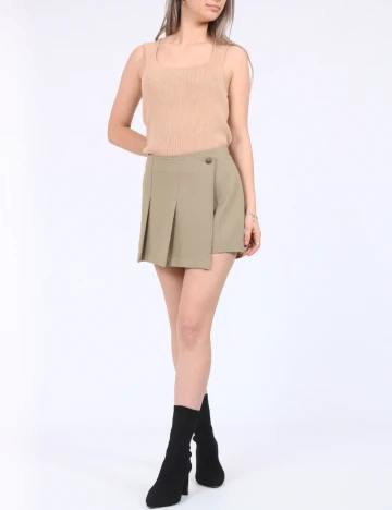 Fusta pantalon Only, verde