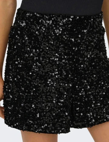 Pantaloni scurti Only, negru