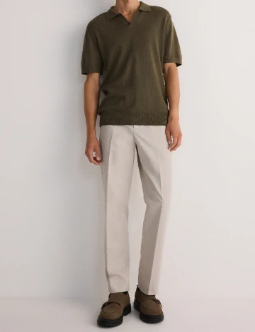 Pantaloni Reserved, bej