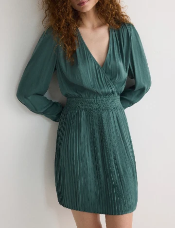 Rochie scurta Reserved, verde
