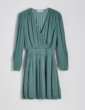 Rochie scurta Reserved, verde