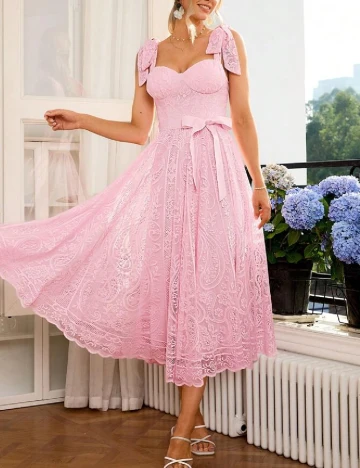 Rochie medie SHEIN, roz