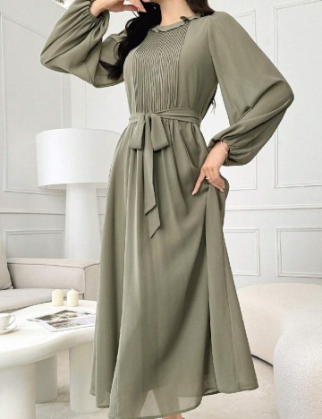 
						Rochie lunga SHEIN, verde