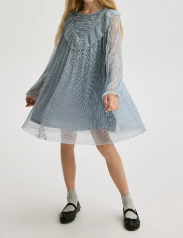 Rochie scurta Reserved, albastru