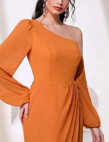 Rochie medie SHEIN, portocaliu