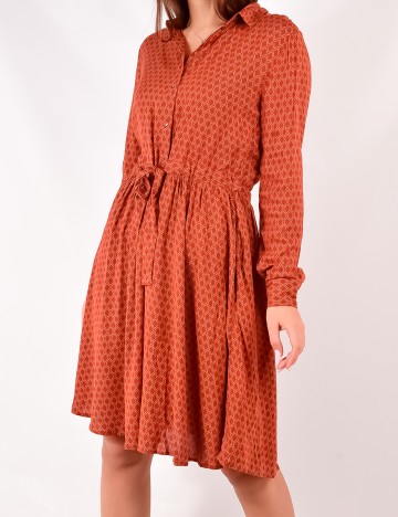 Rochie Jacqueline de Yong, caramiziu, 34