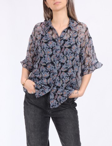 
						Camasa Vero Moda, albastru